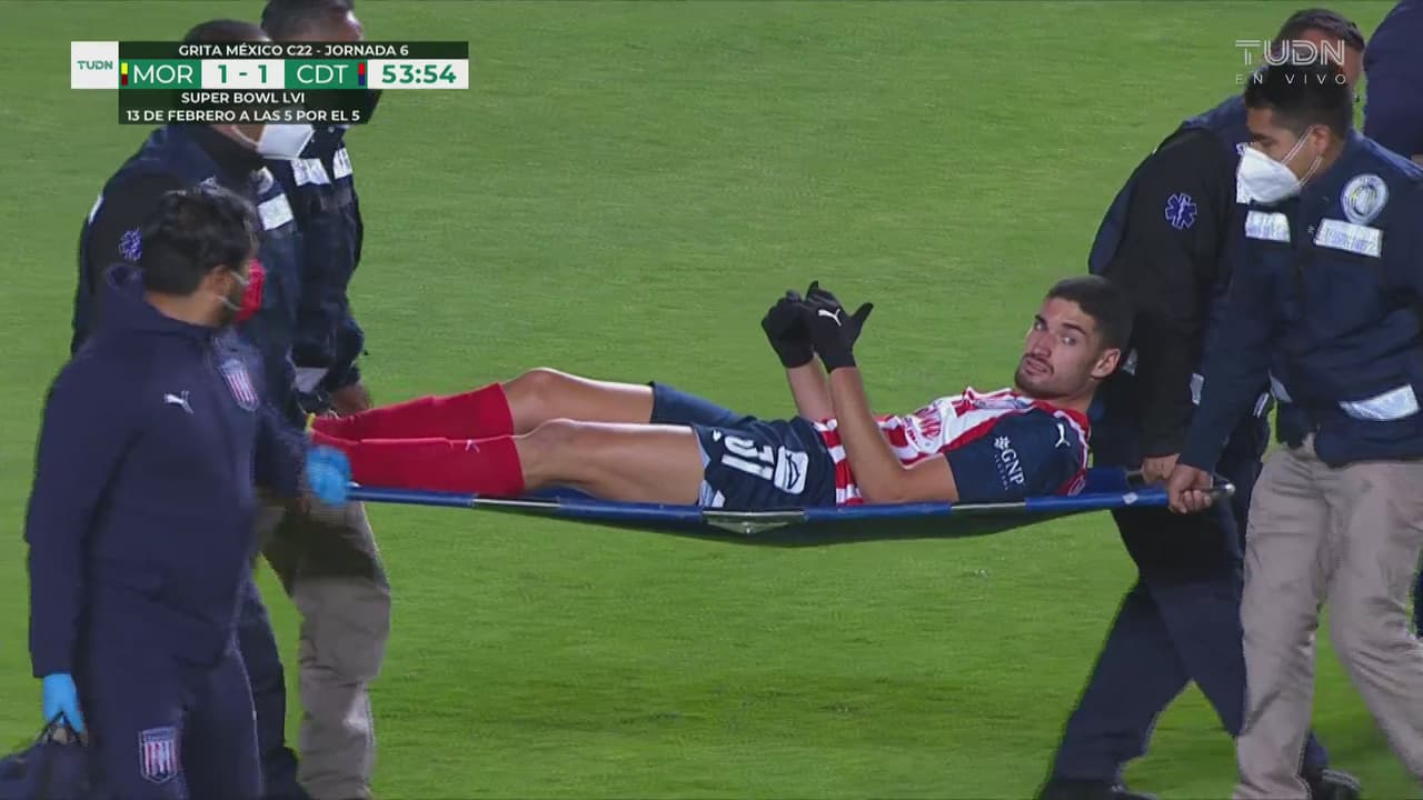 Paolo Yrizar se lesiona pero Tapatío vence a Morelia