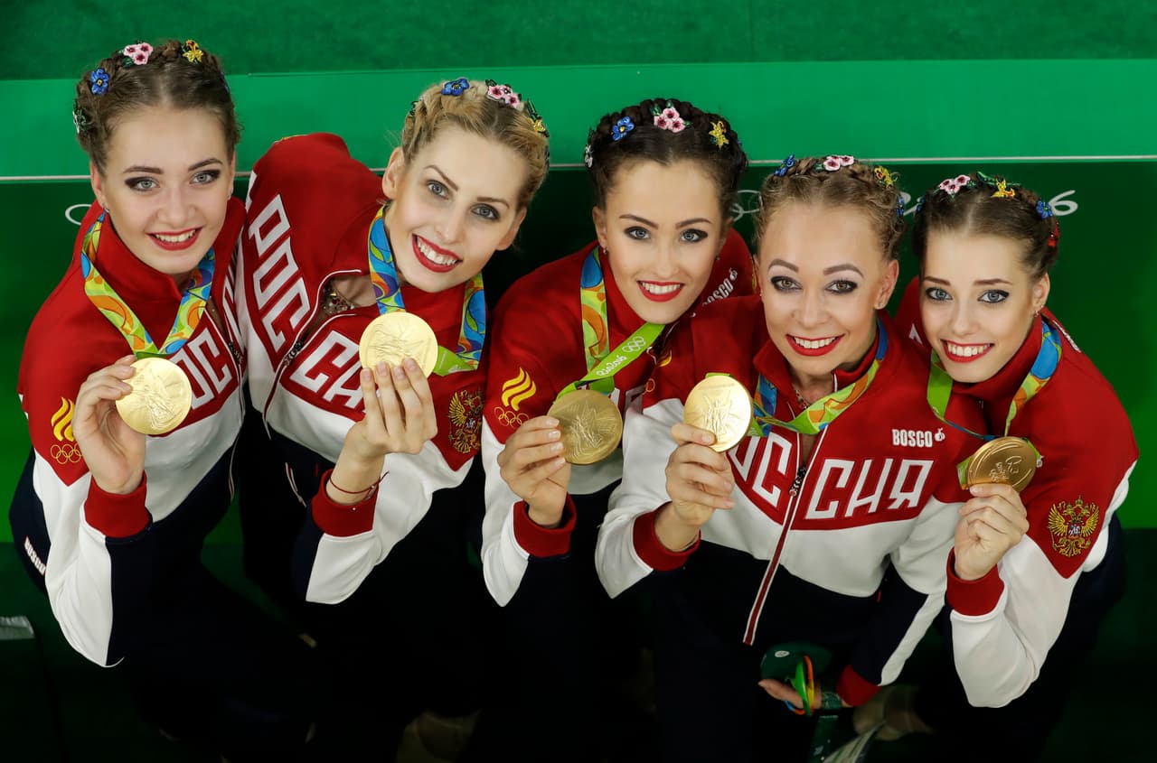 Rusia gana oro y mantiene hegemonía en gimnasia rítmica por equipos