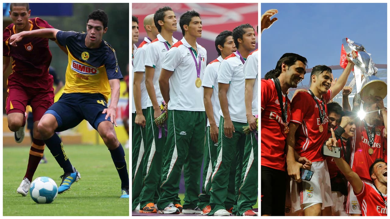 Jiménez logró romper el cascarón y convertirse en un águila azulcrema cuyo dorado plumaje ha dado títulos al 'Tri' y al Benfica.