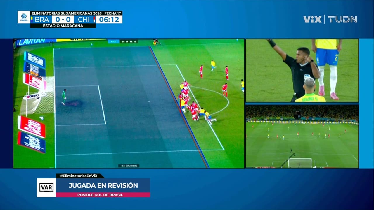 ¡Anulado por el VAR! Brasil festejaba con un final triste