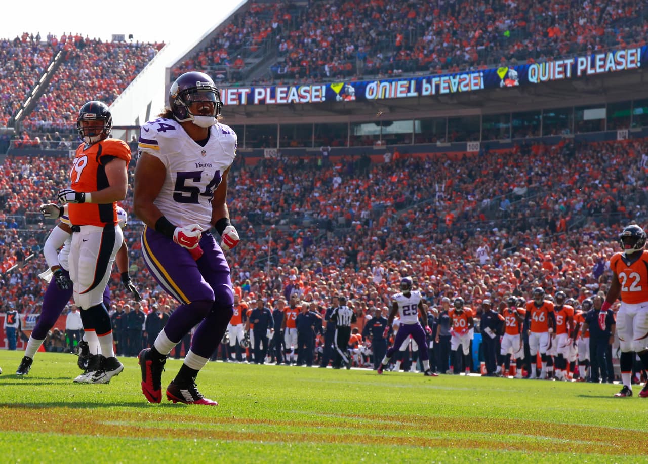 Novato Defensivo del Mes de Octubre: LB Eric Kendricks, Minnesota Vikings.