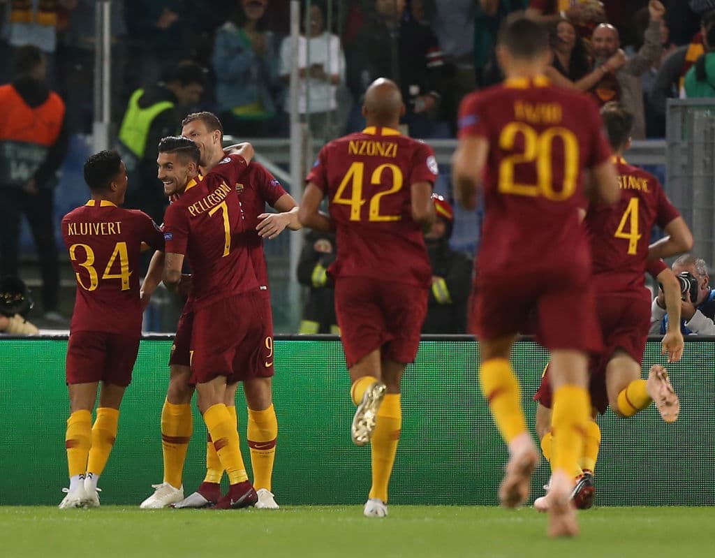 El quinto gol llegó de nuevo por medio de Dzeko, que al minuto 45 del segundo tiempo aprovechó un servicio de Florenzi para sentenciar la goleada.
