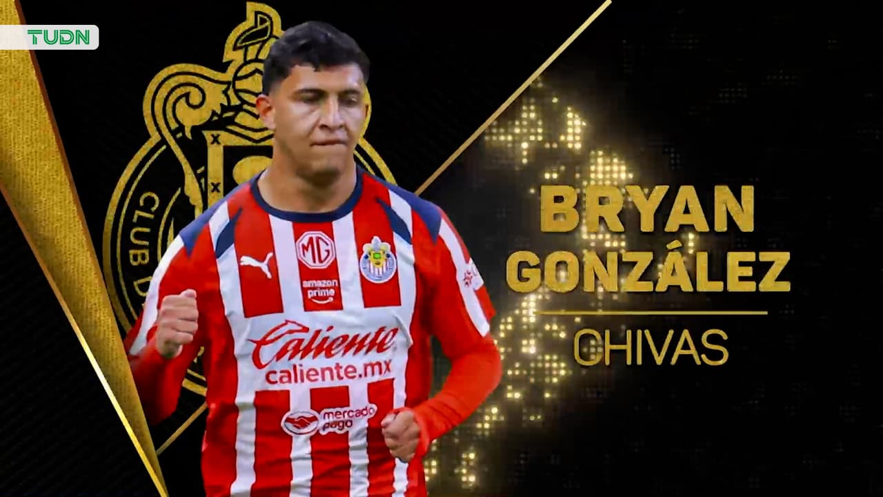 Bryan González gana el Balón de Oro como mejor defensa lateral de la Liga MX