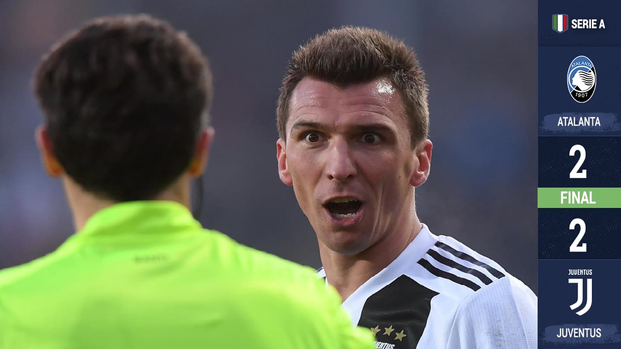 Juventus se 'regaló' un tropiezo y cedió puntos contra Atalanta
