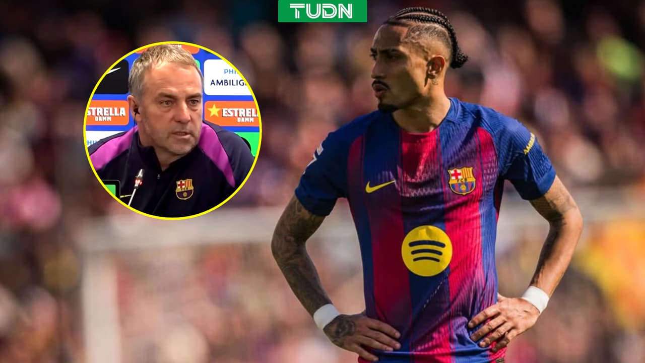 Hans Flick habla sobre la baja de Raphinha y revela decisión de Barcelona