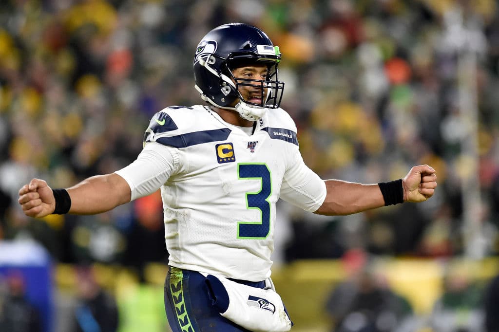 Como quarterback está Russell Wilson de Seatle Seahawks.