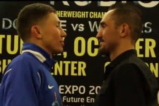 Gennady Golovkin y Marco Antonio 'Veneno' Rubio dieron última conferencia de prensa.  