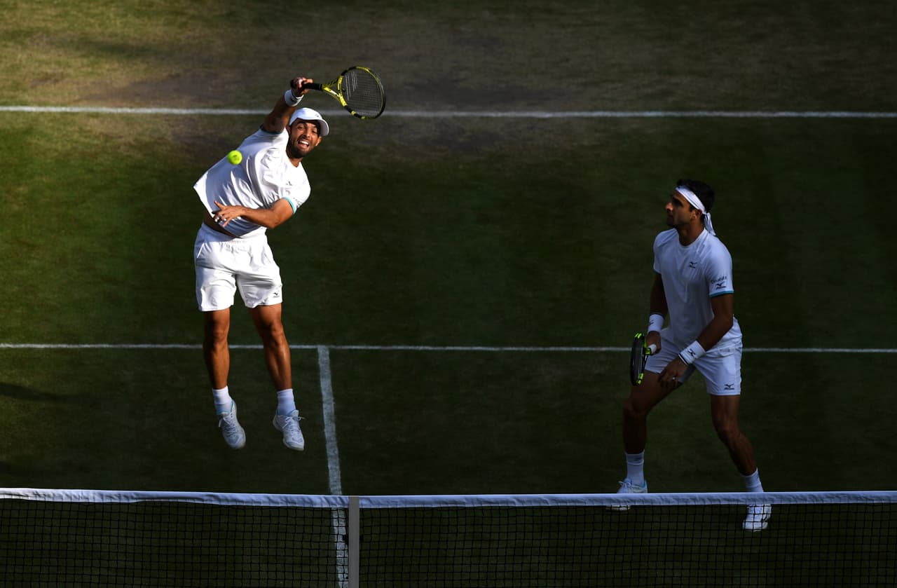 Cabal y Farah disputaron su primera semifinal en Wimbledon y la quinta en un torneo de Grand Slam.