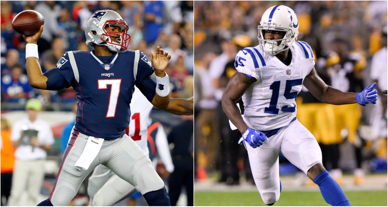 Patriots cambió a Jacoby Brissett con Indianapolis por Phillip Dorsett