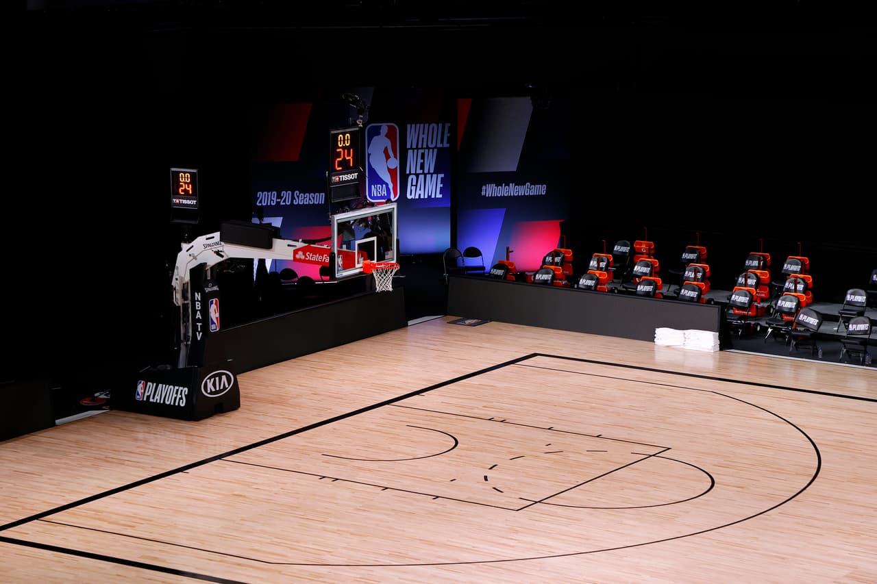 Las imágenes de las duelas desérticas en Florida tras la suspensión por el caso Jacob Blake.