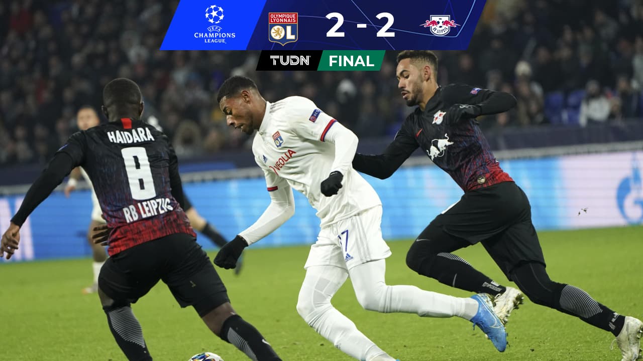 Empate salvador del Lyon con boleto a Octavos de la Champions League