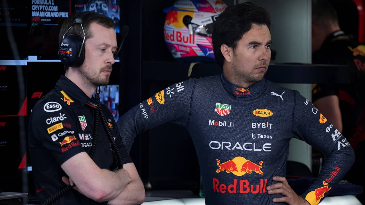 Checo Pérez corrió sin potencia en Miami: “Fue un desastre total”