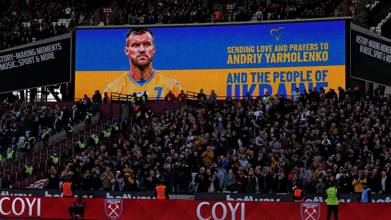 Jugadores de Ucrania piden un alto al “derramamiento de sangre”