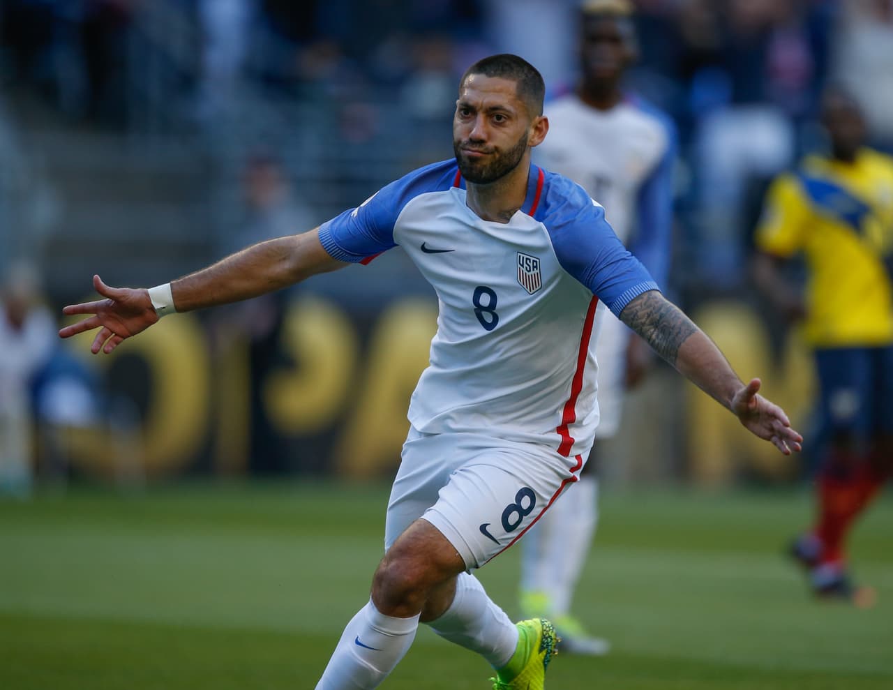 10. Clint Dempsey (Estados Unidos) - 14 goles en 36 partidos durante tres eliminatorias (2010, 2014, 2018).