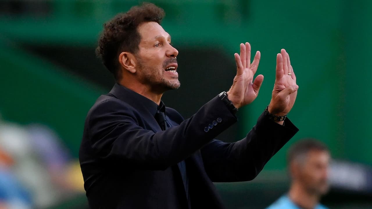 Simeone asegura a críticos que Atlético de Madrid dio todo