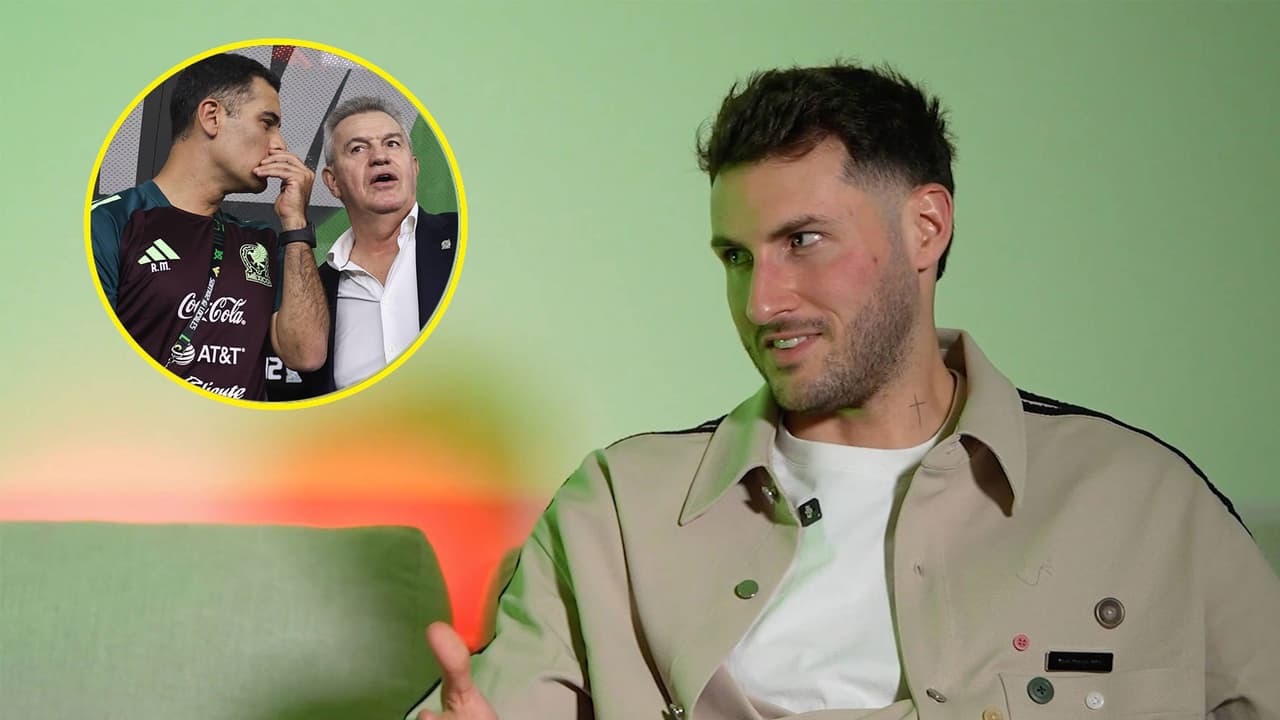 Santi Gimenez señala que Javier Aguirre es como el 'abuelo' y Rafa Márquez el 'tío' en el Tri