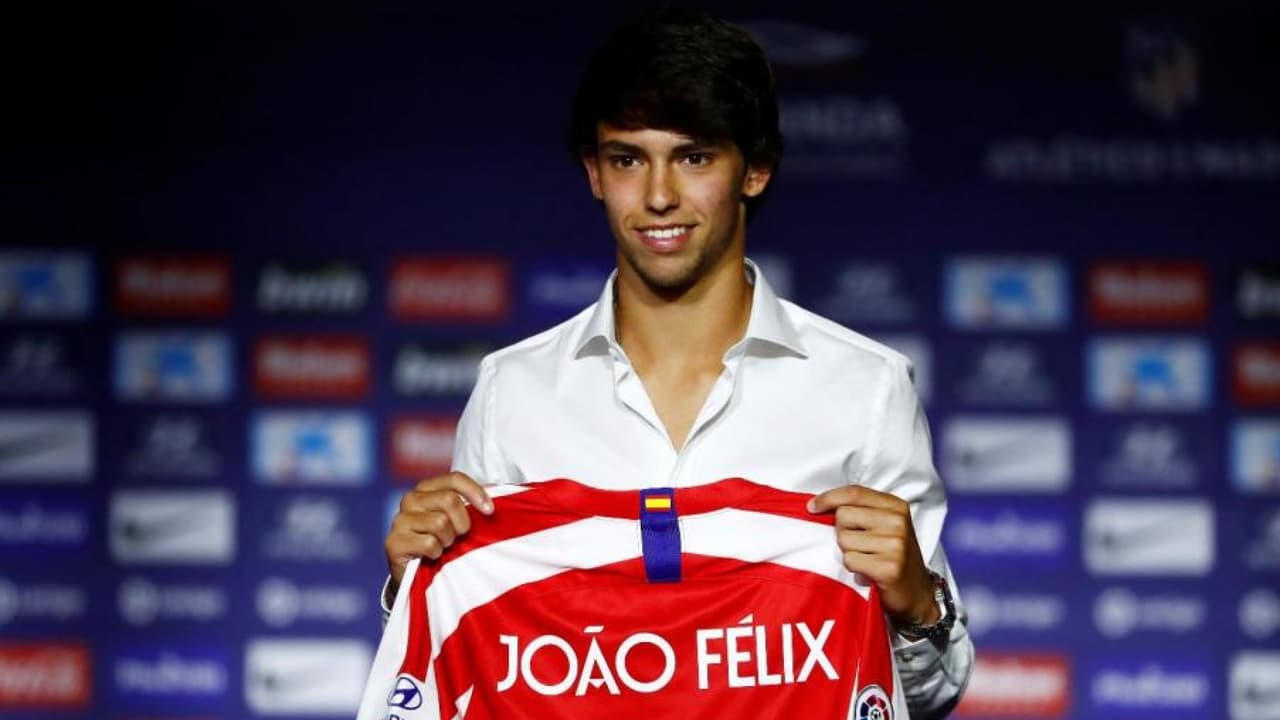 Joao Félix en su presentación con el Atlético: "Estoy aquí para ser recordado"
