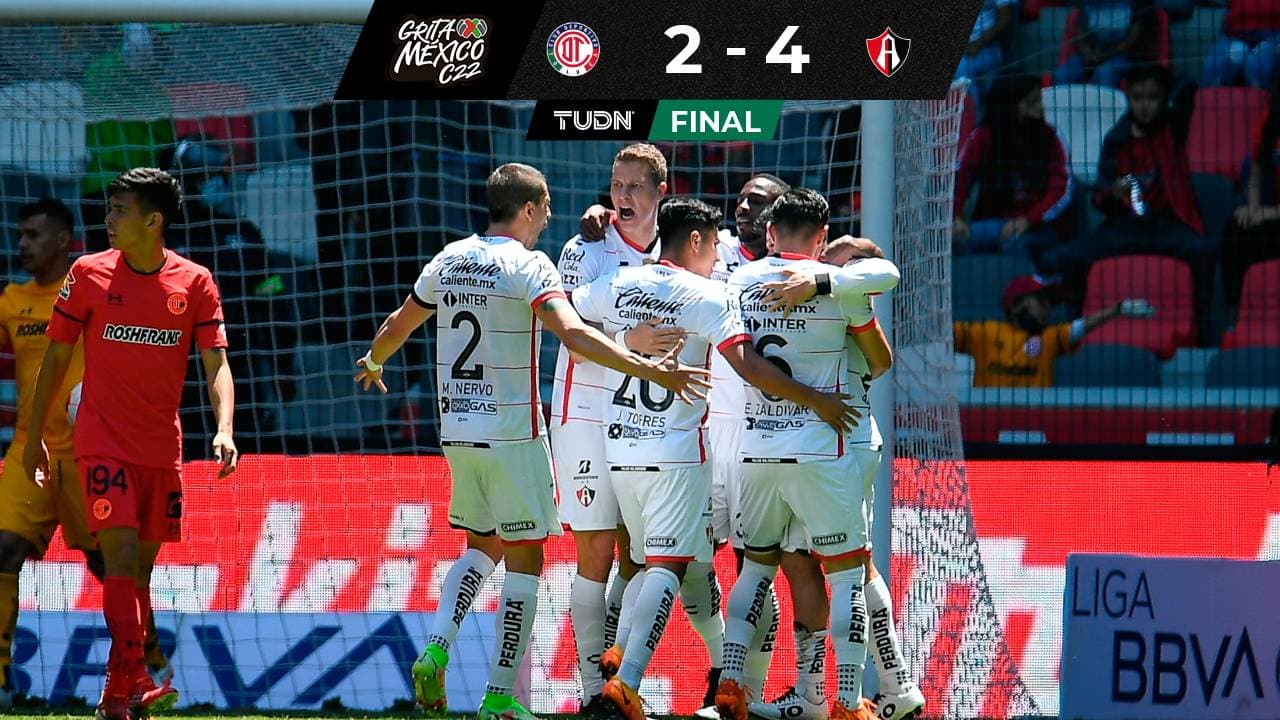 Atlas vence al Toluca y quita al América boleto directo a Cuartos