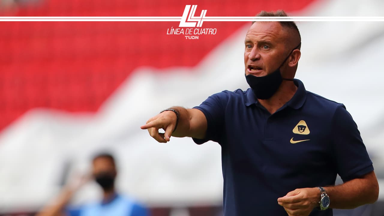Andrés Lillini no esperaba ser el técnico del primer equipo en Pumas