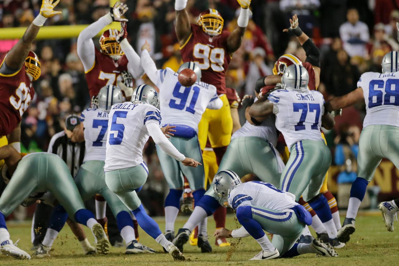 Desde que entró a la NFL en el 2011, Bailey ha logrado conectar nueve goles de campo que le ha dado el triunfo en los últimos segundos a su equipo y/o en tiempo extra.