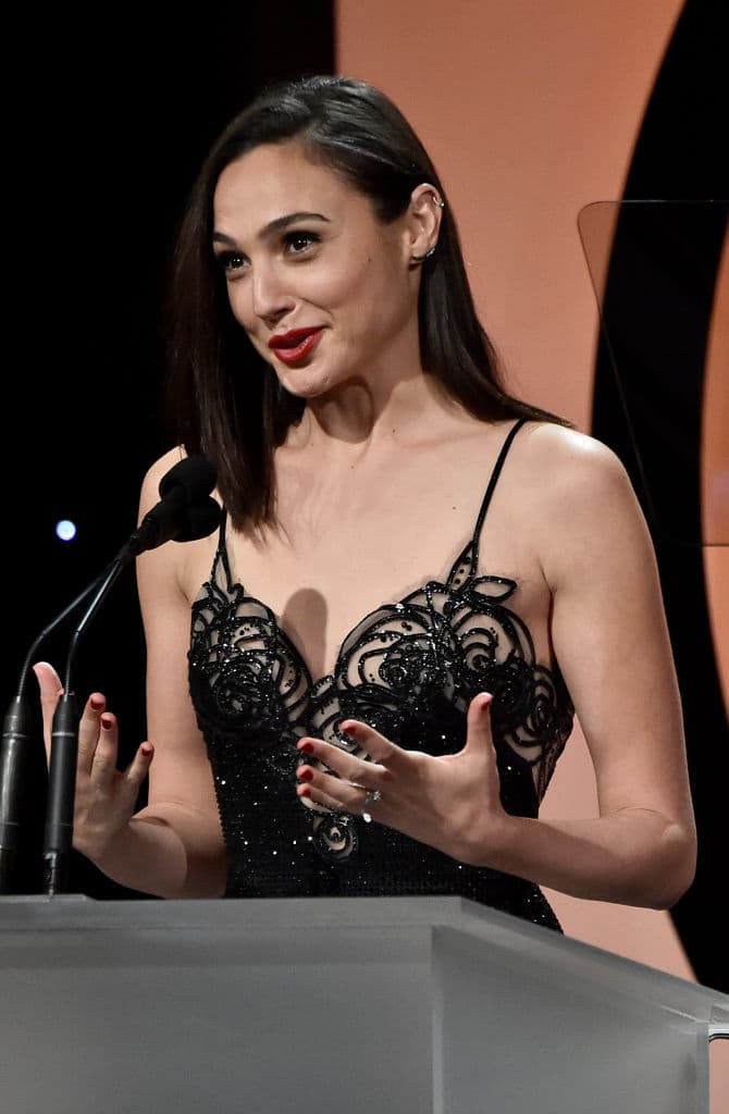 Gadot habló anteriormente sobre la fuerza que sintió cuando dio a luz a su hija.
