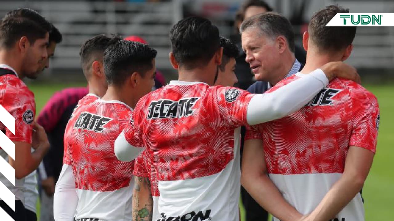 Ricardo Peláez ya conoció a jugadores de Chivas
