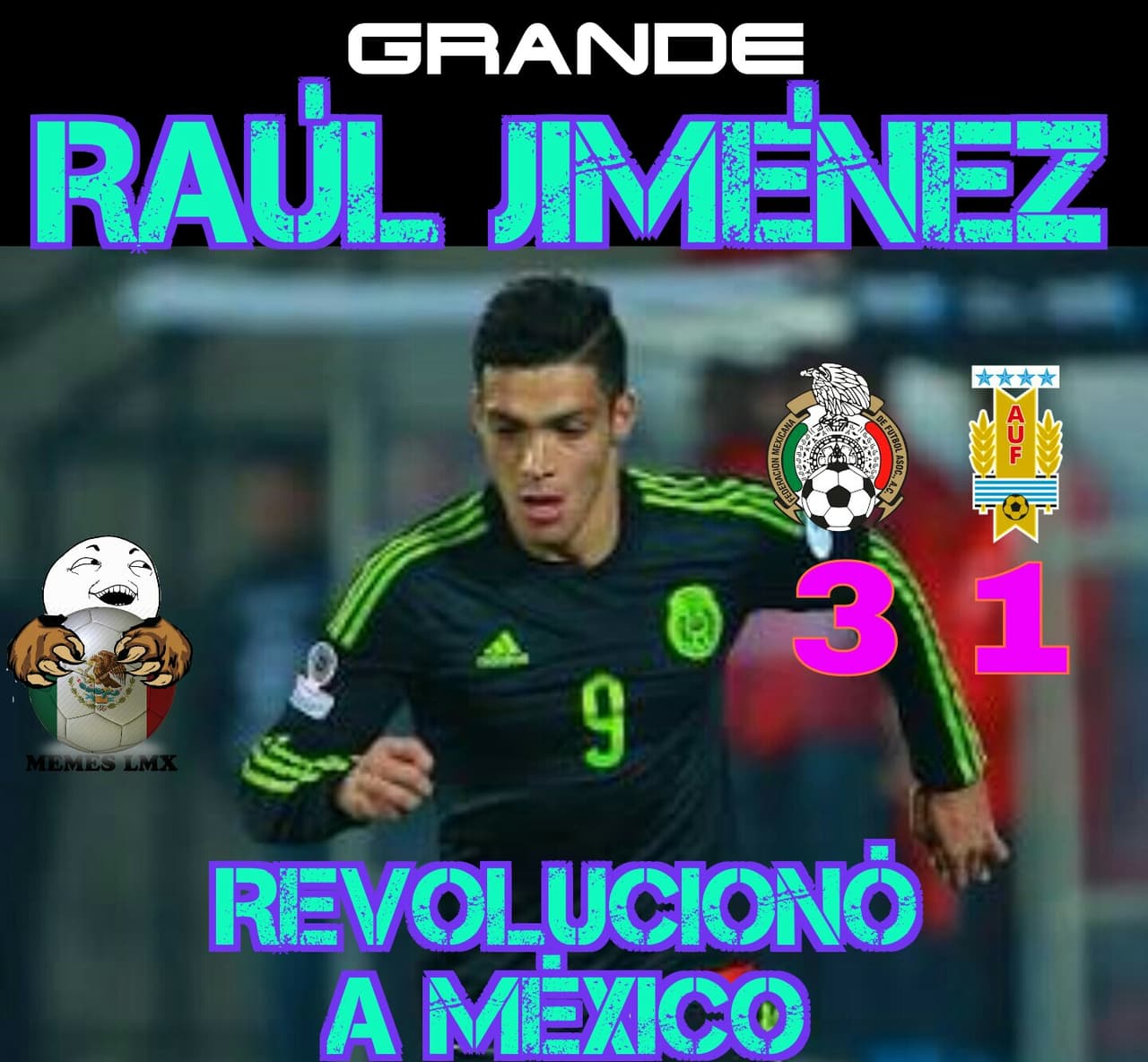 Memes del triunfo de México sobre Uruguay