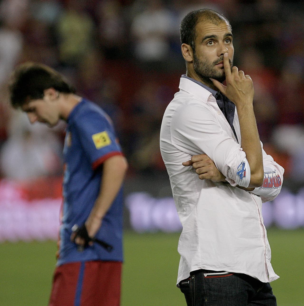 Con una mayoría de jugadores juveniles en cancha y dejando a varios veteranos descansando, el técnico español envió el mensaje para que los directivos llevaran refuerzos, a costa incluso de perder.