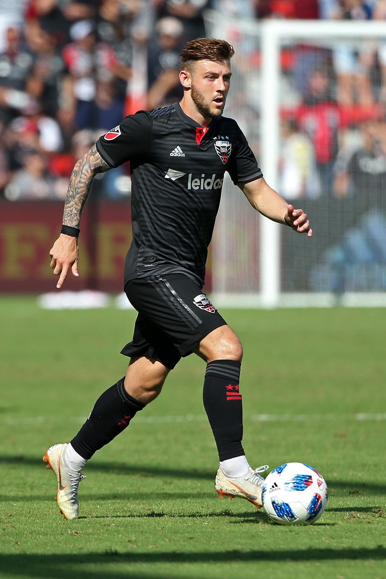 De Xolos a la capital estadounidense. Paul Arriola luce la camiseta número 24 en orden de preferencias de los seguidores de la MLS. (USA Today Images)
