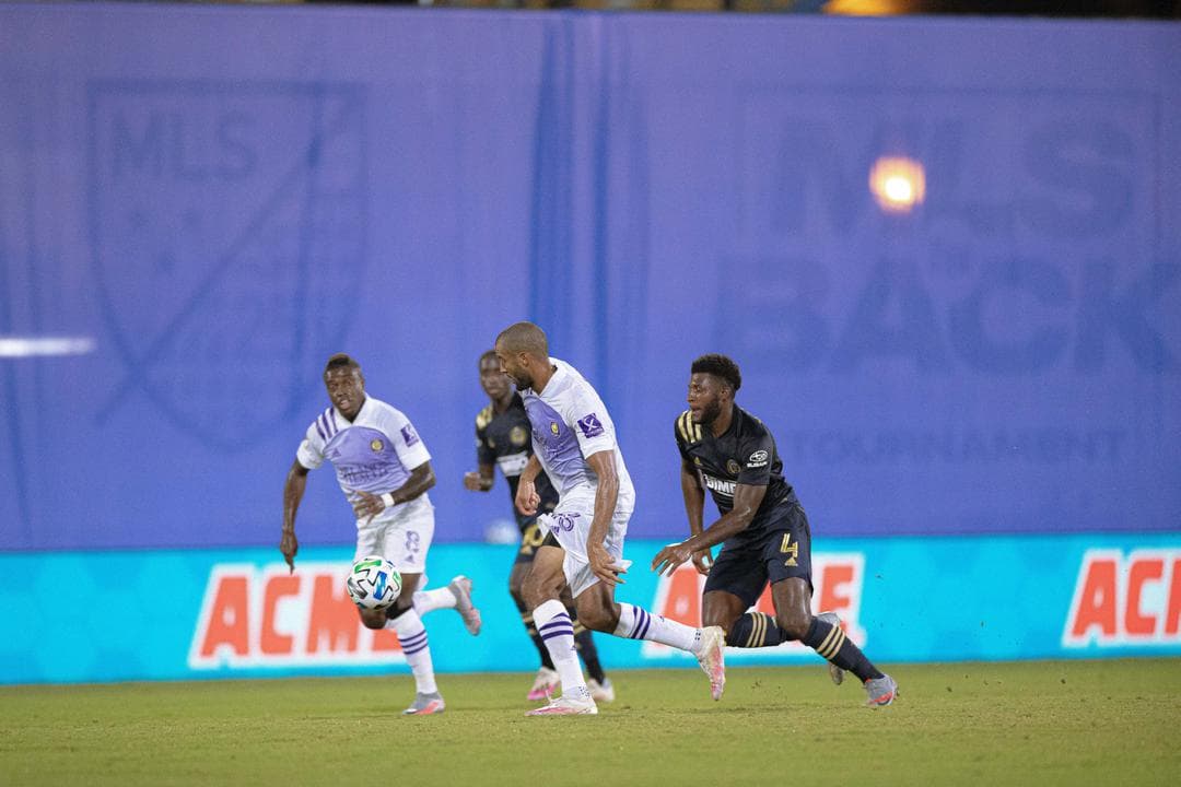 Con goles de Ilsinho y Mauricio Pereyra, Philadelphia Union y Orlando City terminan con su racha ganadora desde la reanudación de la MLS