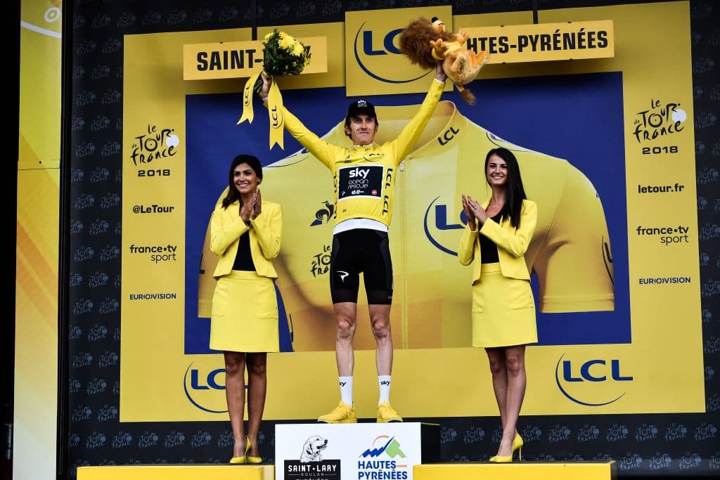 El galés Geraint Thomas, del equipo Sky, se consolidó como líder general, razón por la cual porta el suéter amarillo y está acariciando su primera conquista en el Tour de Francia.