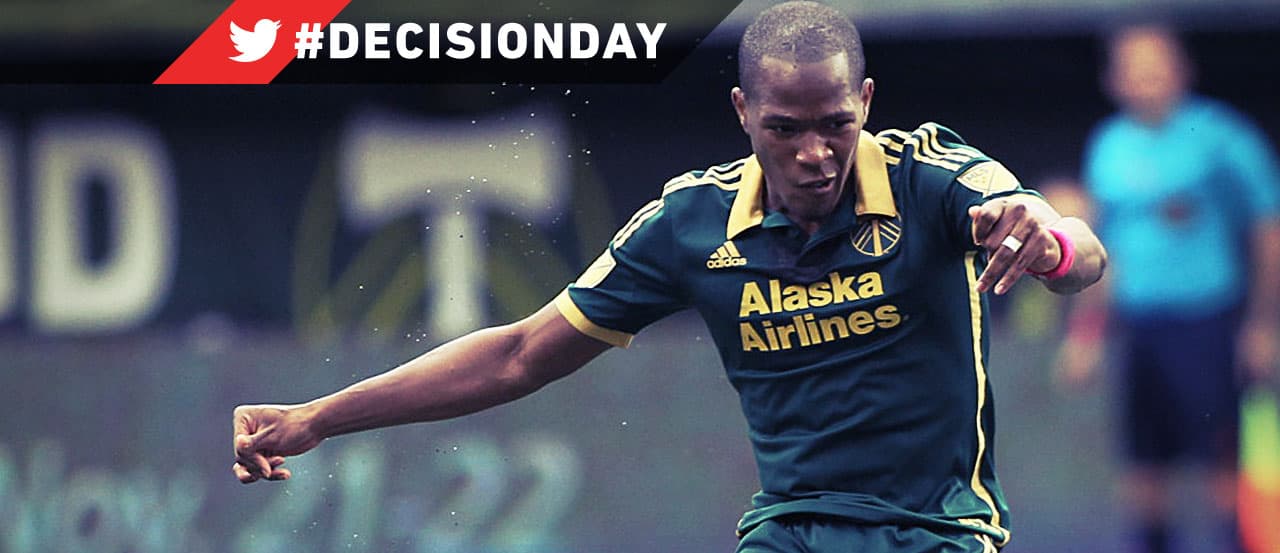 Darlington Nagbe anotó un doblete para Portland Timbers.