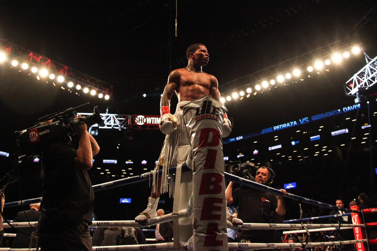Con la victoria conseguida en el Barclays Center de Brooklyn, Nueva York, Gervonta Davis quedó con un récord de 17 victorias, 16 de ellas por nocaut.
<br>