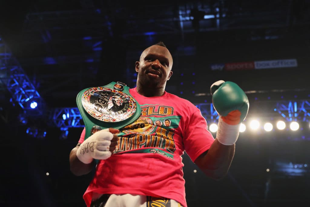 4) 
<b>Dillian Whyte (24-1)</b>. El inglés superó en Londres al neozelandés Joseph Parker en una decisión unánime a 12 asaltos el pasado 28 de julio. No tiene ni rival ni próxima pelea en el camino.
