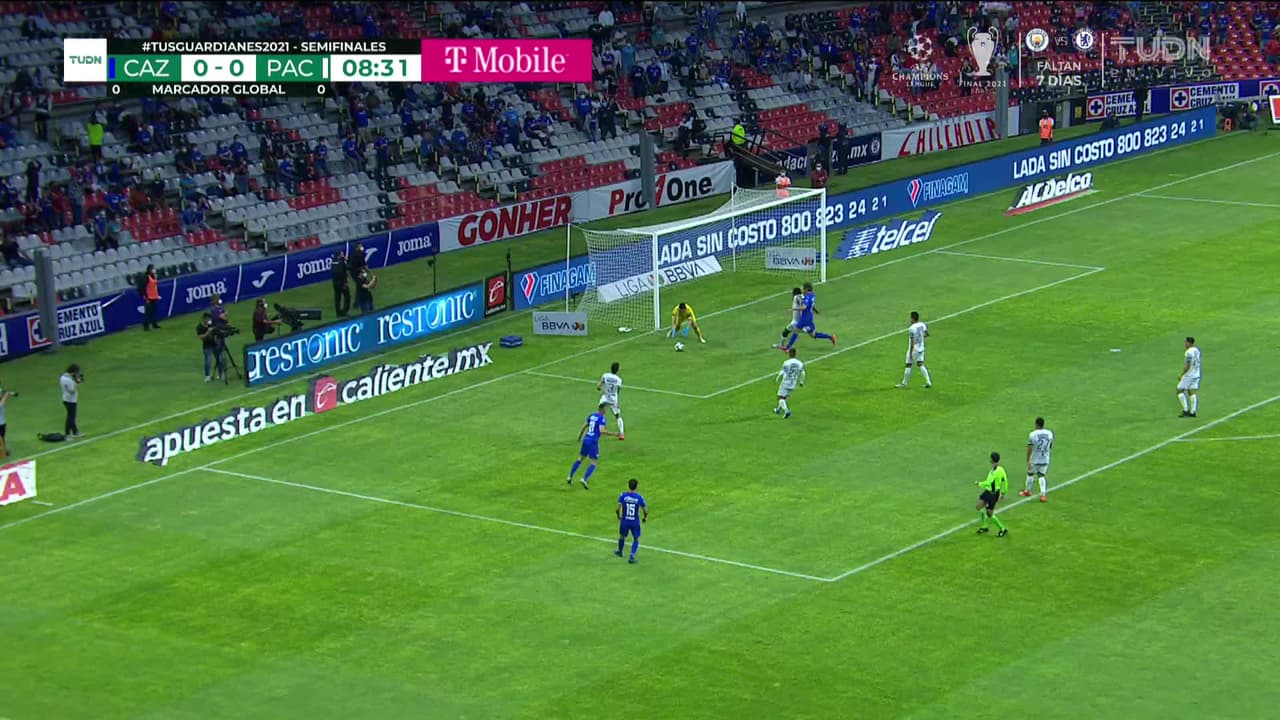 ¡TIRO ATAJADO! disparo por Jonathan Javier Rodríguez Portillo.