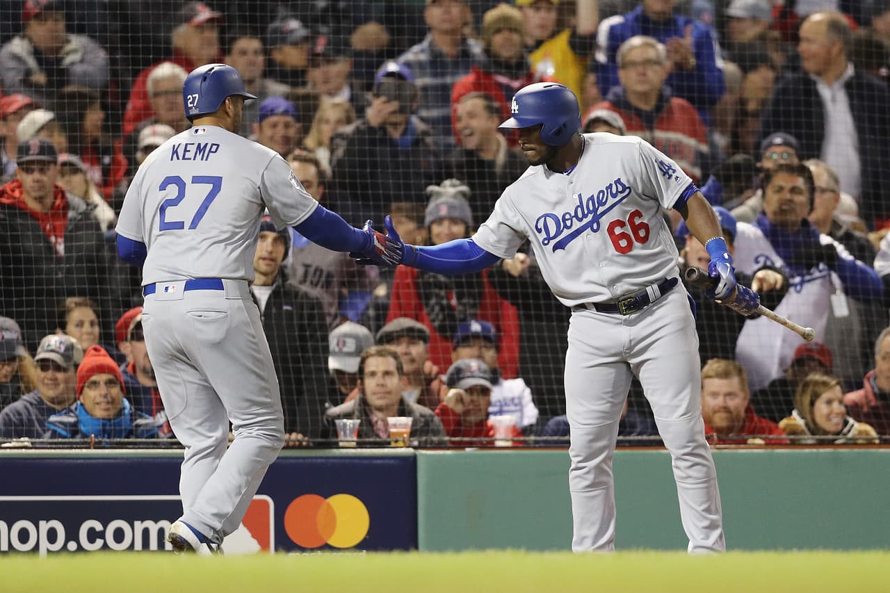Los Dodgers canjean a Yasiel Puig y Matt Kemp a los Reds