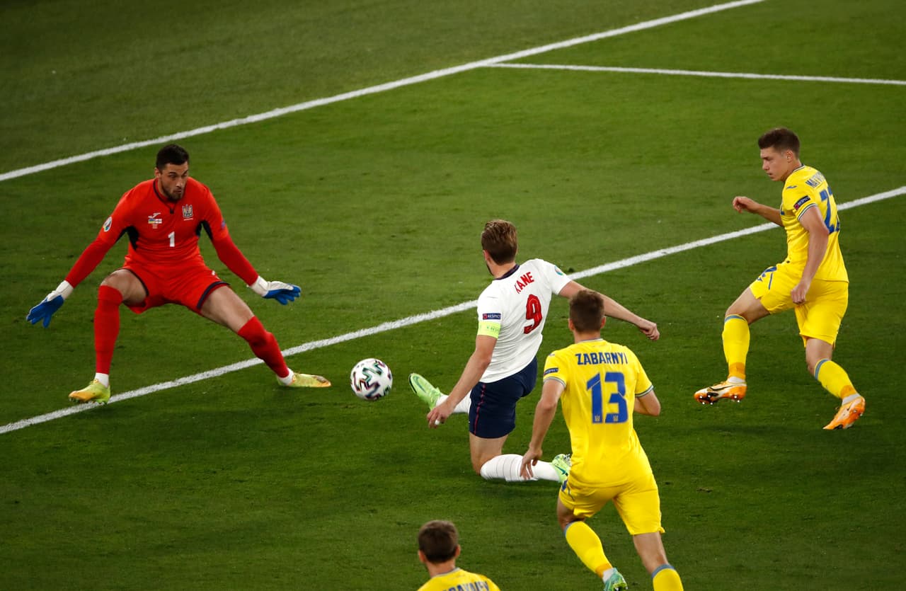 Con un Harry Kane encendido, la Selección de Inglaterra pasó fácilmente por encima de Ucrania para avanzar a las Semifinales.