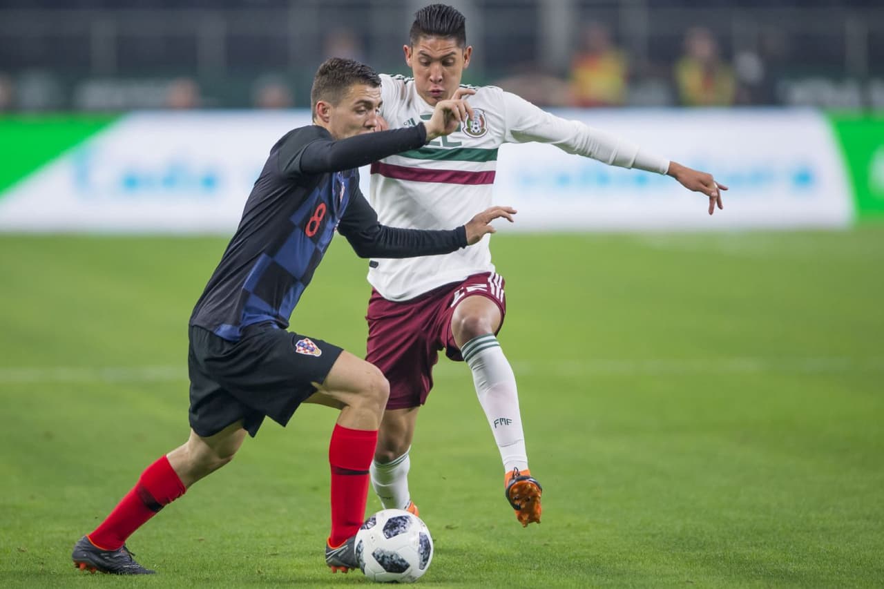 <b>EDSON ÁLVAREZ - sin calificación</b>: Edson Álvarez ingresó al campo por el lesionado Carlos Salcedo y tuvo pocos minutos en el campo.