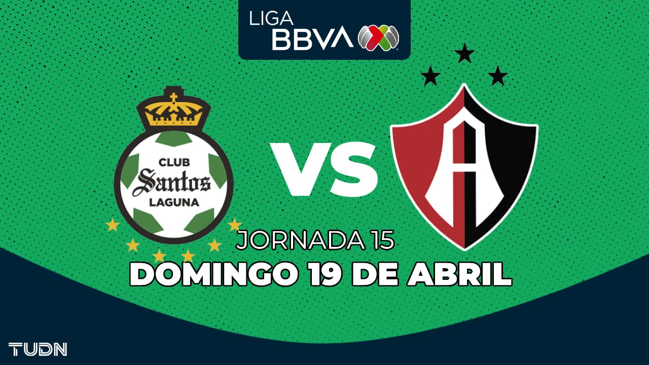 Santos vs. Atlas: horario y dónde ver el partido de la Jornada 15 del Clausura 2026