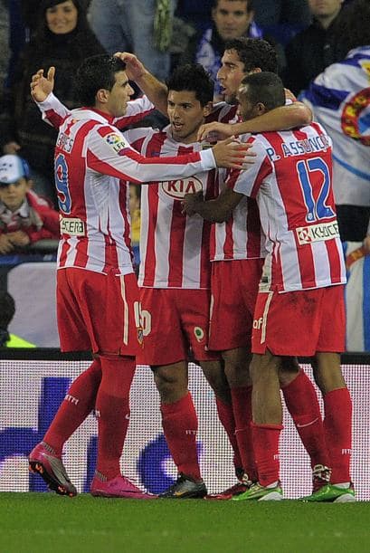 Los 'Colchoneros' festejaron en casa de los espanyolistas.