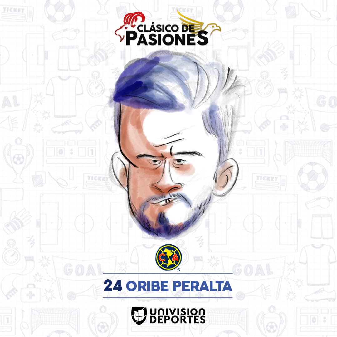 Llega el Clásico Nacional en el que Chivas recibirá al América y, para darle una imagen diferente a sus protagonistas, te los presentamos como caricaturas.
