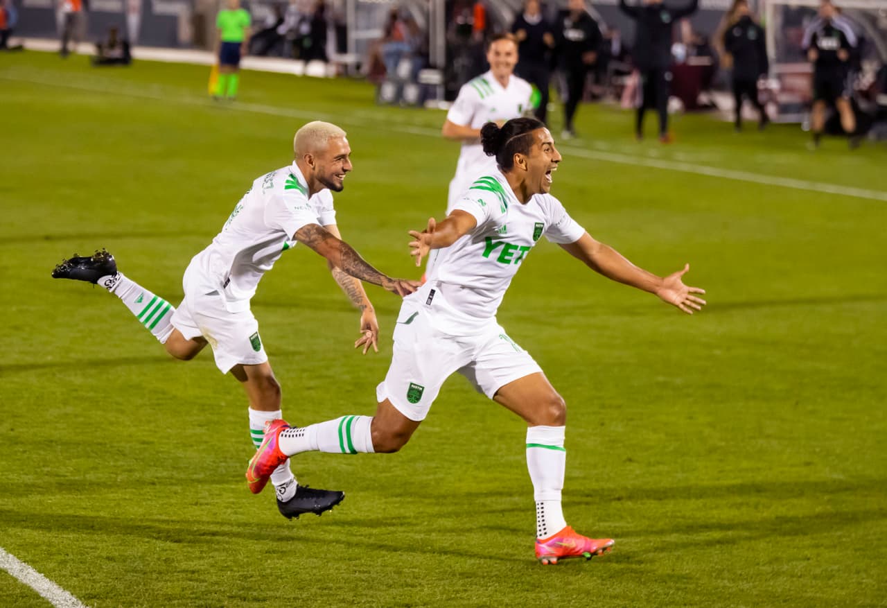 El jugador franquicia paraguayo fue el gran protagonista de la victoria histórica del club texano en expansión.