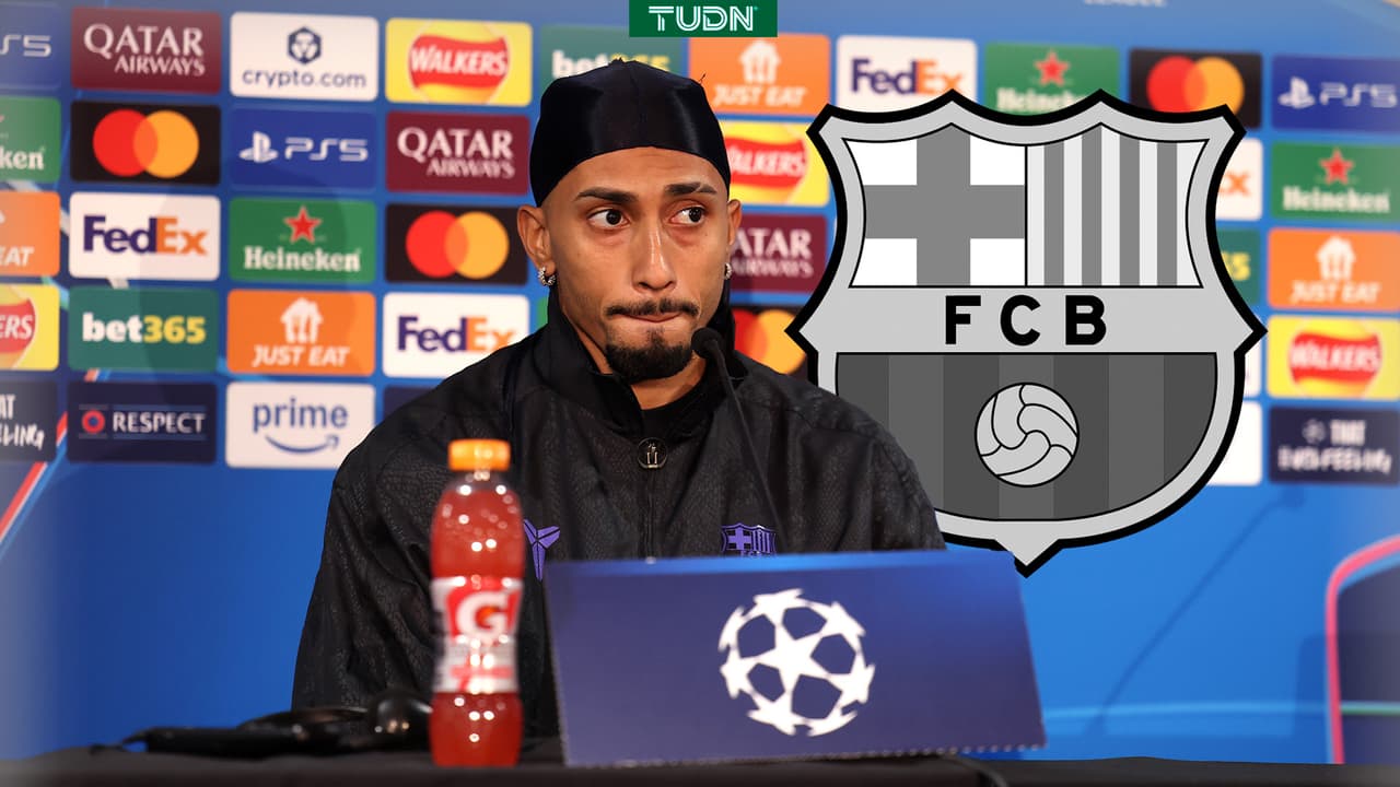 ¿Llegó el fin? Raphinha no ve sencillo su futuro en Barça