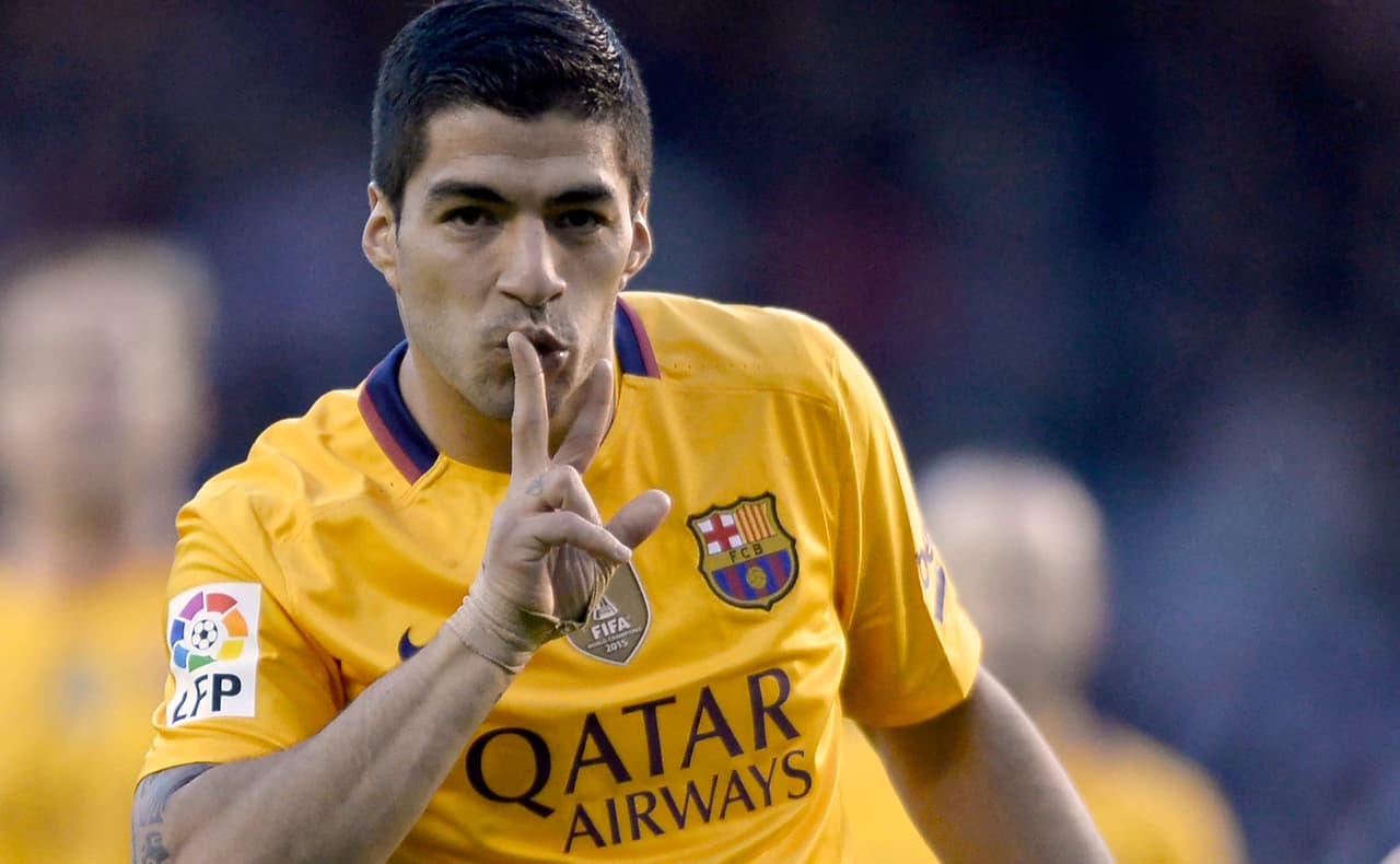 Luis Suárez le anotó 4 goles al Dépor.