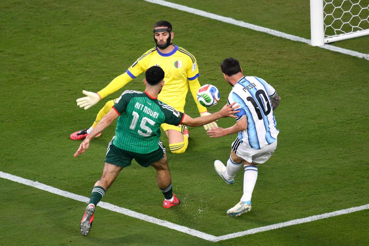 ¿Por qué Luca Zidane usa máscara? El portero de Argelia acaparó miradas ante Argentina en la Copa Mundial