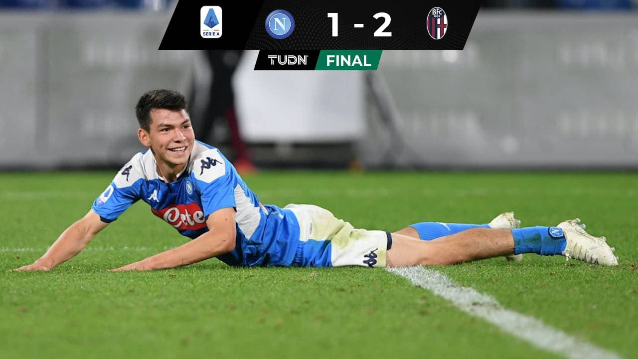 Con el ‘Chucky’ 82 minutos, Napoli cayó en casa ante Bolonia