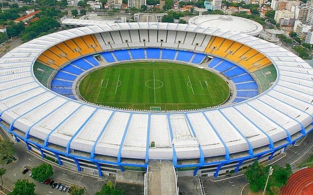 El Estadio Jornalista Mário Filho, mundialmente conocido como El Maracaná, es casa del Flamengo, Fluminense y de la selección brasileña.