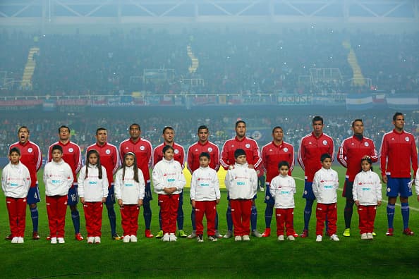 Paraguay en la pasada Copa América de Chile