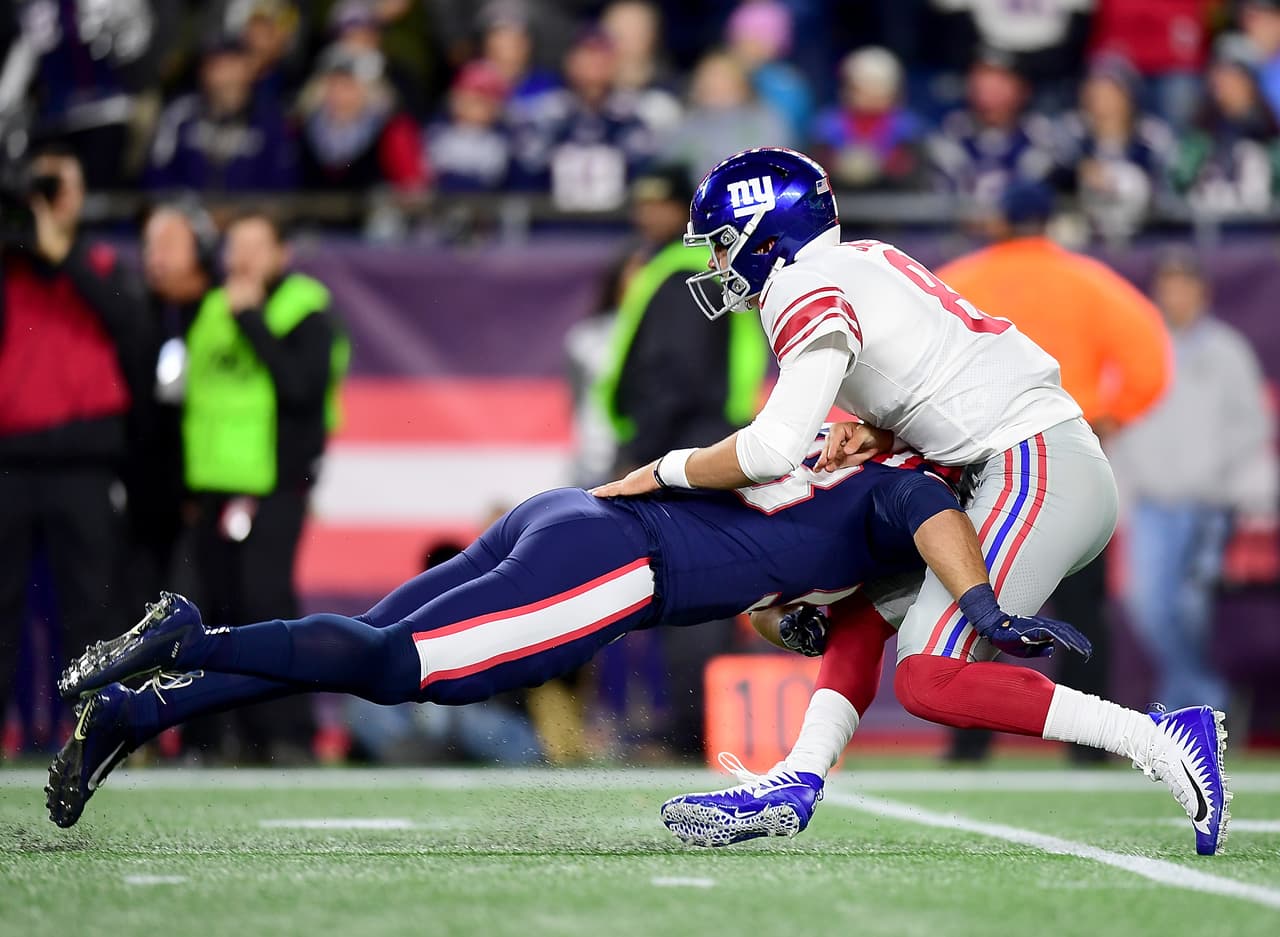 Los Pats siguen con paso perfecto, vencen 35-14 a los New York Giants en el inicio de la Semana 5.