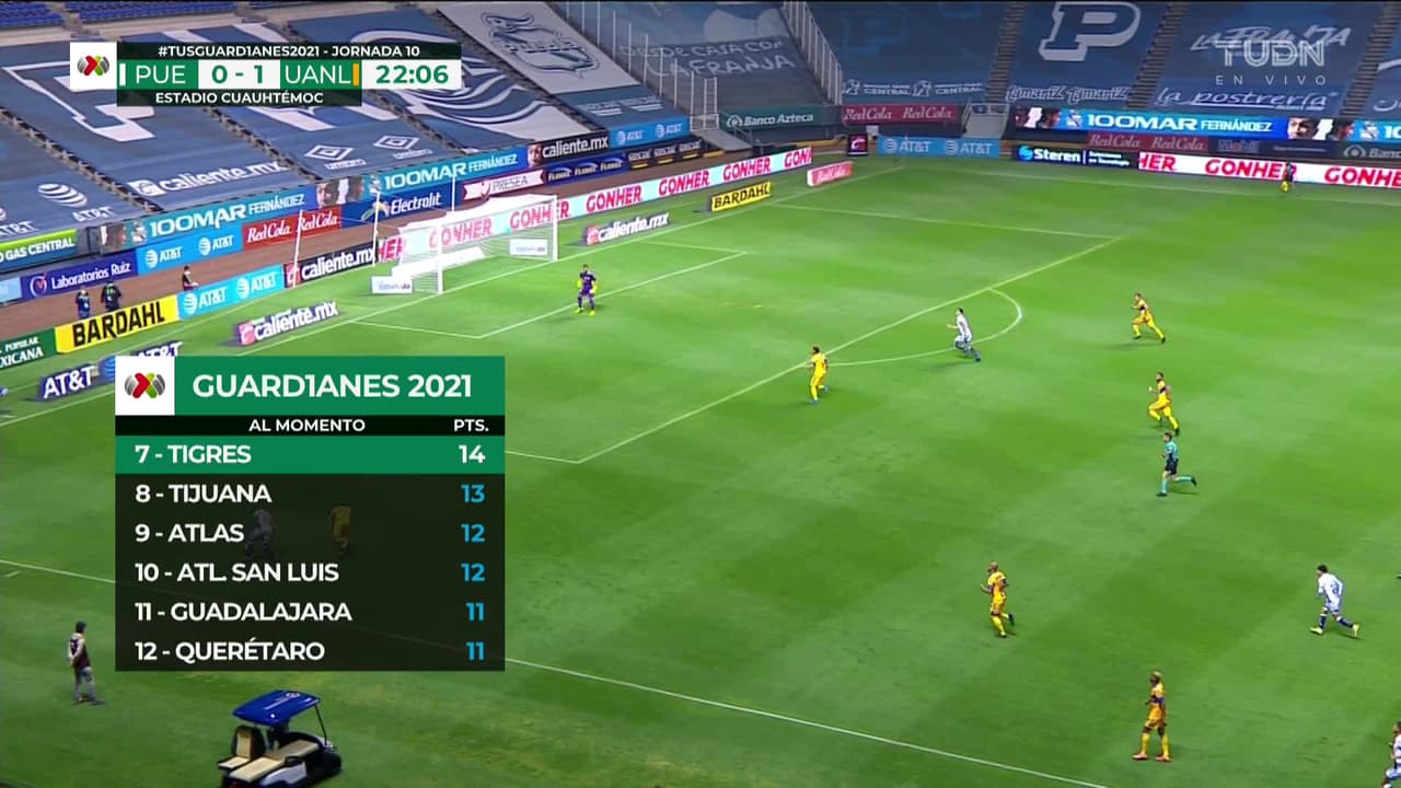 ¡GOOOL! Santiago Ormeño anota para Puebla.